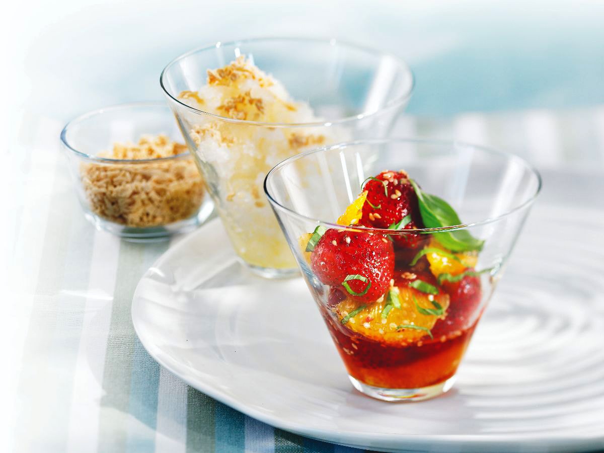 Salade De Fraises Et Doranges L Rable Rable Du Qu Bec