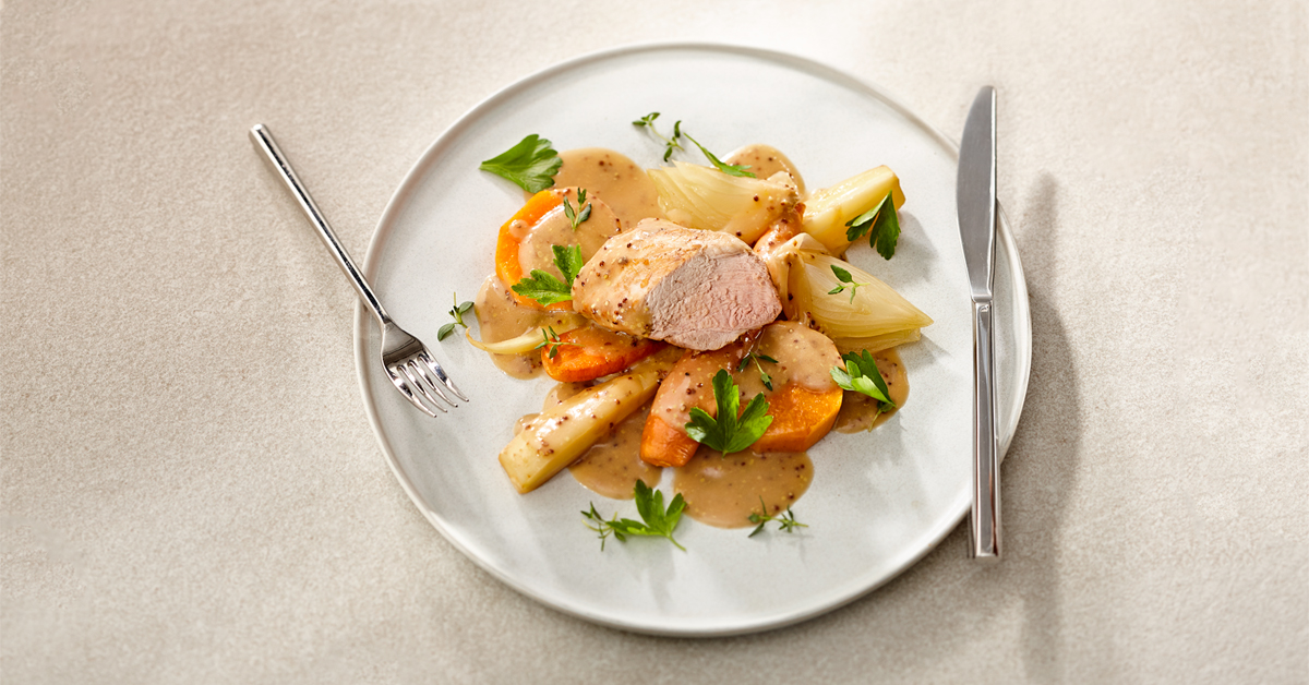 Maple and Cider Pork Stew | Maple from Canada