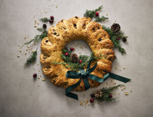 Couronne de Noël à l’érable