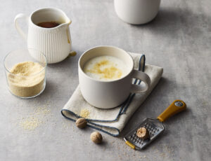Lait chaud à l'érable