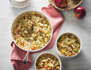 Riz aux pommes vertes et à l’érable