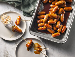 Saucisses cocktail à l'érable