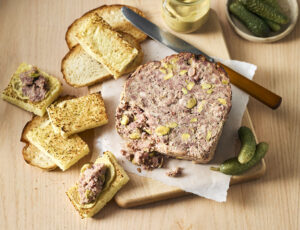 Terrine aux pistaches et à l’érable