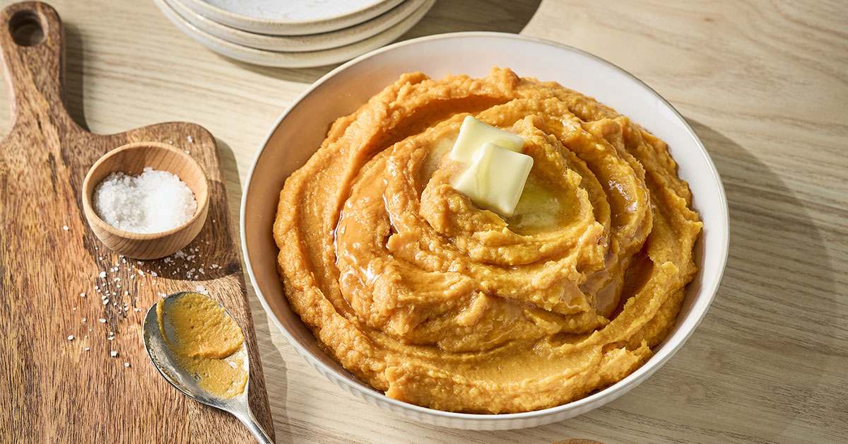Maple Sweet Potato Purée | Kids | Maple from Canada