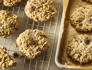 Biscuits à l’érable, à l’avoine et aux raisins