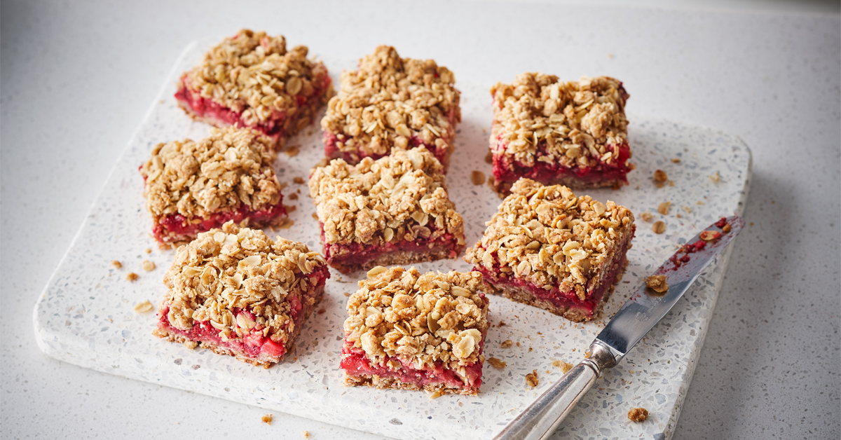 Maple Apple-Raspberry Squares | Maple from Canada