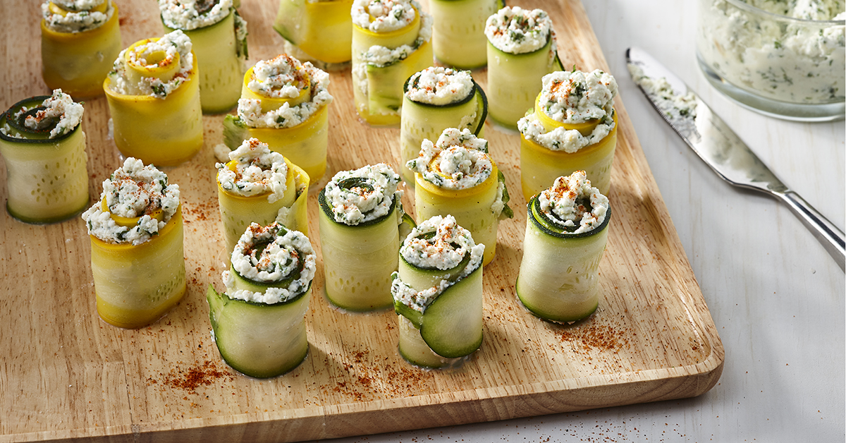 Maple Zucchini-Ricotta Roll-Ups | Maple from Canada