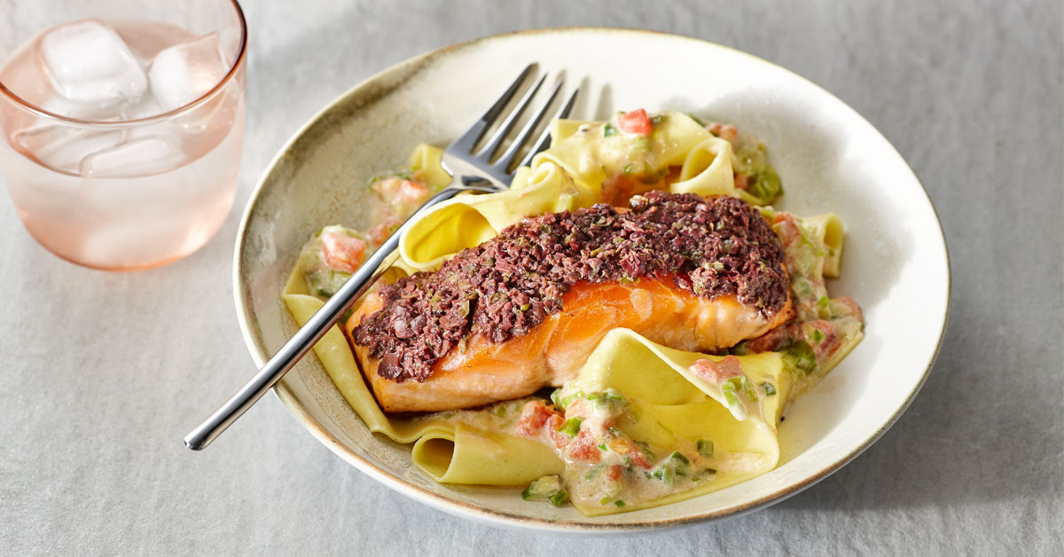 Saumon bio et tapenade à l’érable Érable du Québec